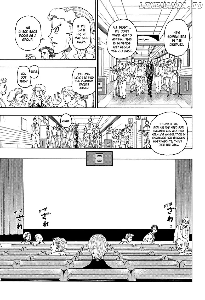Hunter x Hunter, Chapter 393 image 09